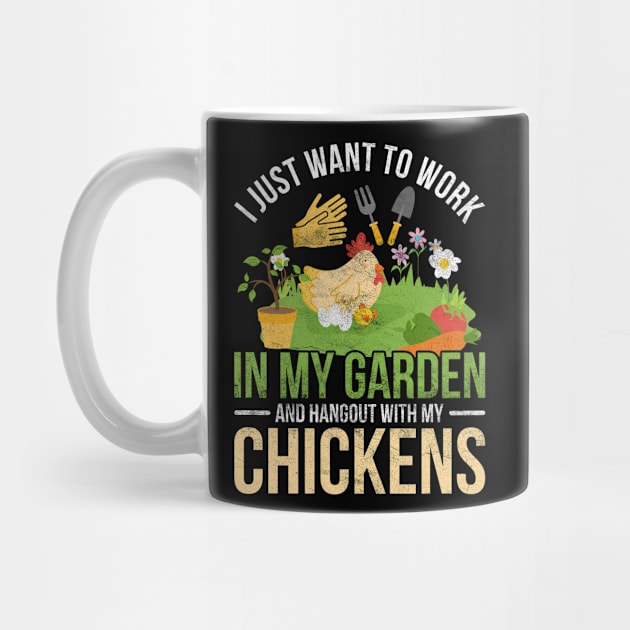 Chicken Pet Garden Retro Farm Animal by shirtsyoulike